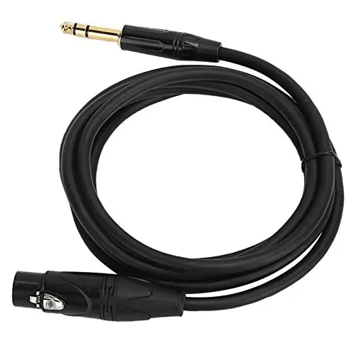 Produktbild: XLR Weiblich Bis 1/4 Zoll 6,35mm Jack Balanced Signal Interconnect Kabel Mikrofon Kabel Audio übertragungen (JD6003-3 Meter)