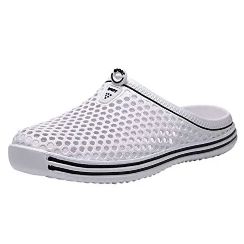 Produktbild: Xmiral Badeschuhe Loch Schuhe Paare Gummisohle Hausschuh Strandschuhe f黵 Herren Damen Verschlei遞est Barfu?Badesandale Wasserschuhe(Wei?36 EU)