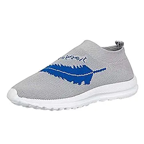 Produktbild: Xmiral Sportschuhe Mesh Schuhe Damen Wasserschuhe Strandschuhe Laufschuhe Verschlei遞est Traillaufschuhe Gymnastikschuhe Atmungsaktiv Gummisohle Badeschuhe(Grau,41 EU)
