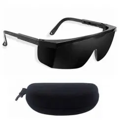 Produktbild: XoeLLe UV Schutzbrille, Sicherheitsbrille mit Brillenetui, Laser Schutzbrille IPL 190nm-2000nm, Blendschutzbrillen Laser Brille für Schönheit Laser Haarentfernung Rostentfernung Graviermaschinen