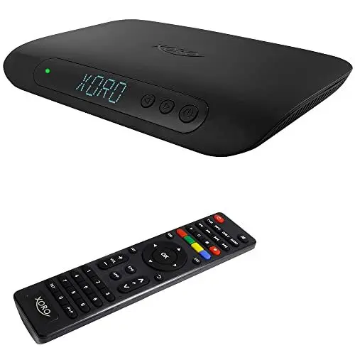 Produktbild: XORO HRK 7820 - HD Receiver für digitales unverschlüsseltes Kabelfernsehen (DVB-C), HDMI Anschluss, AV-Out, S/PDIF, USB 2.0 Mediaplayer, Ethernet, LED Display