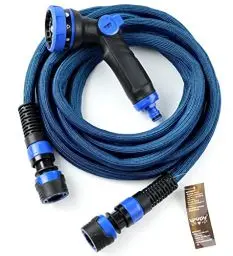Produktbild: Xpansy Hose Ausziehbarer Gartenschlauch, der seine Größe um 2 mit dem Wasserdruck multipliziert. Bewässert bequem und mit der neuesten Technologie, wenn Sie sich auf Schläuche beziehen.