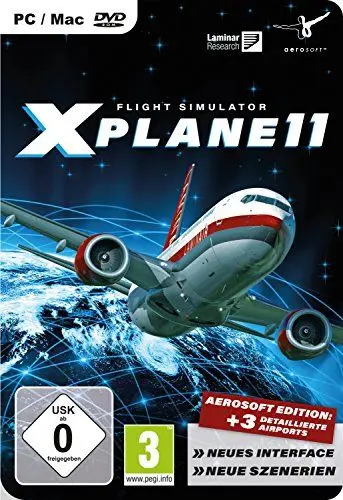 Produktbild: X-Plane 11 (PC+Mac)