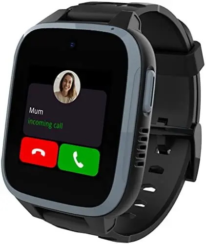 Produktbild: XPLORA XGO 3 - wasserdichte Telefon Uhr für Kinder - 4G, Anrufe, Nachrichten, Schulmodus, SOS-Funktion, GPS, Kamera und Schrittzähler - 2 Jahre Garantie (SCHWARZ)