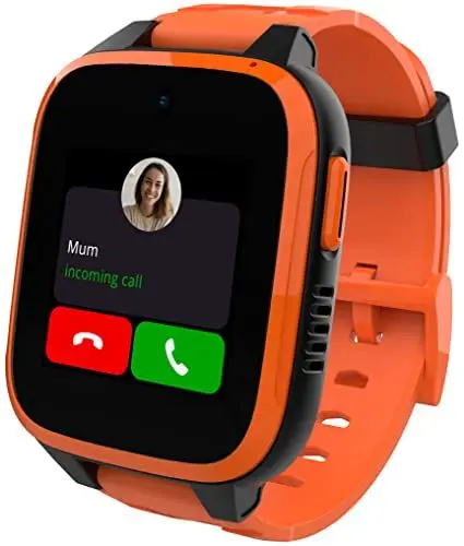 Produktbild: Xplora XGO 3 - wasserdichte Telefon Uhr für Kinder (mit SIM-Karte) - 4G, Anrufe, Nachrichten, Schulmodus, SOS-Funktion, GPS, Kamera, Schrittzähler - inkl kostenlosem Tarif-Vertrag für 3 Mon. (ORANGE)