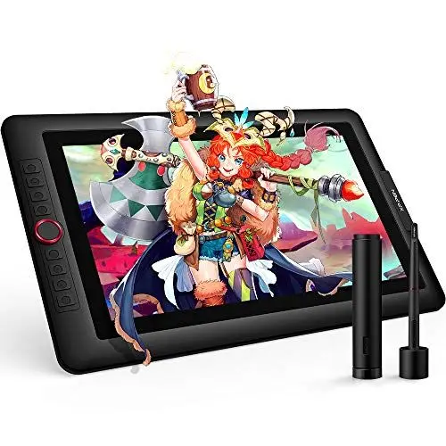 Produktbild: XP-PEN Artist 15.6 Pro Grafikmonitor 15,6 Zoll HD IPS Stift-Display Stift mit Kippfunktion Grafiktablett mit 8 Schnelltasten Stift-Dispaly Ideal für Home Office & E-Learning, Fotobearbeitung