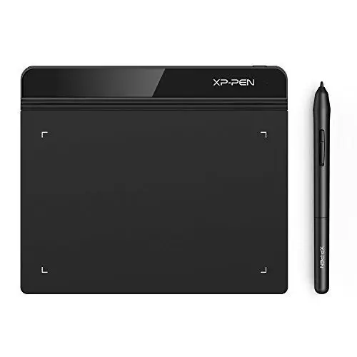 Produktbild: XP-PEN G640 Grafiktablett 6 x 4 Zoll Stift Tablet zum Zeichnen mit 20 Ersatzspitzen OSU Spiel Pen Tablet