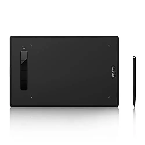 Produktbild: XP-Pen Star G960S Grafiktablett, 9x6 Zoll Zeichentablett, mit Tilt-Funktion 8192 Druckstufen, zeichenpad kompatibel mit PC/Android