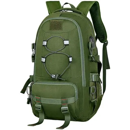 Produktbild: XQXA Wanderrucksäcke,wasserdichter Laptop-Rucksack, 17,3-Zoll-Computer-Freizeitrucksack, Herren-Business-Rucksack für gelegentliche Schulreisen