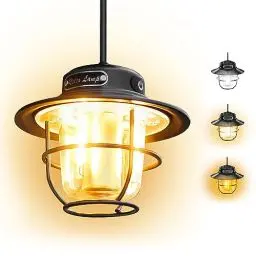 Produktbild: XRDZYXGS Campinglampe, Tragbar Campingleuchte, LED Campinglampen 4 Lichtmodi (1300-6500K) Stufenlos Dimmbar, IP65 Wasserdichte USB Aufladbar Zeltlampe für Camping, Angeln, Stromausfall, Notfall Usw