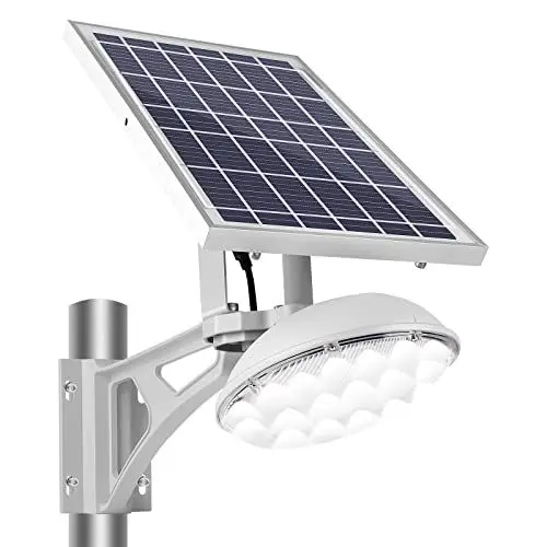 Produktbild: XRDZYXGS Solarleuchte für den Außenbereich, 10000 mAh ultrahelle LED-Straßenlichter, Lichtsteuerung IP65 wasserdichtes Solar-Sicherheitslicht mit verstellbarem Solarpanel