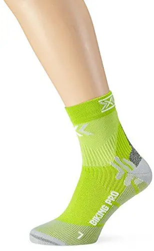 Produktbild: X-Socks Herren Socken BIKING PRO, GreenLime/Pearl grey, 35/38, X020370