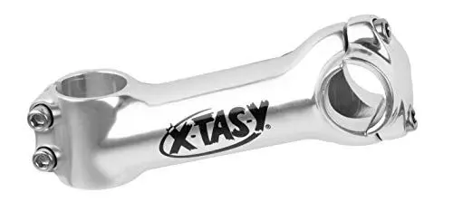 Produktbild: XtasY Vorbau Cover, Ahead 28.6/25.4, 120mm, 18°, AL6061 T6, silber poliert, Art. 40370000