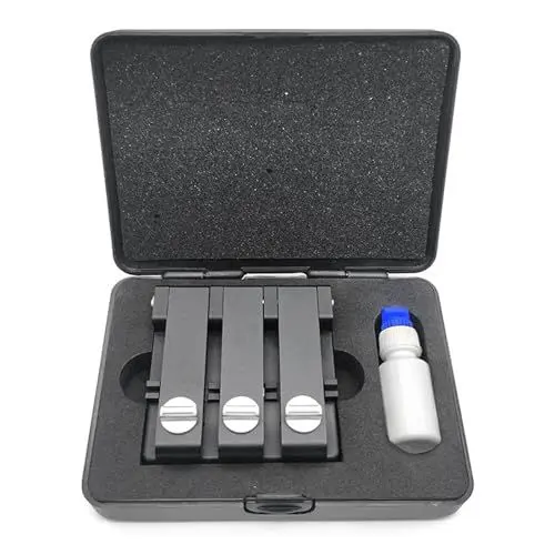 Produktbild: XTevu Glasfaser-V-Nut-Aligner, optischer Koppler, Stoßverbinder, blanker Faseradapter, Prüfadapter