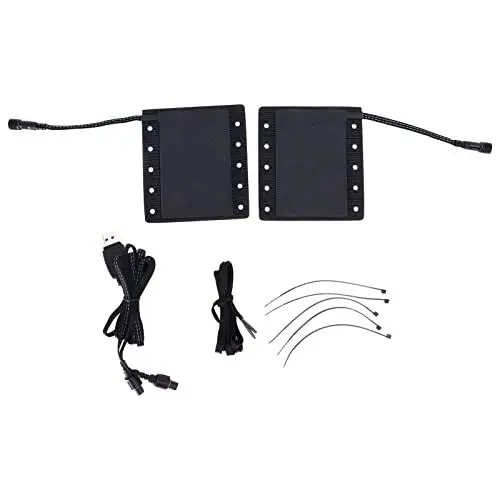 Produktbild: XTevu Motorrad-Heizgriff-Abdeckungspolster, Motorrad-Heizgriffe, Winter-Handwärmer-Pads, DREI-Gang-Smart-Switch, IP67, wasserdicht, rutschfest, USB-Anschluss