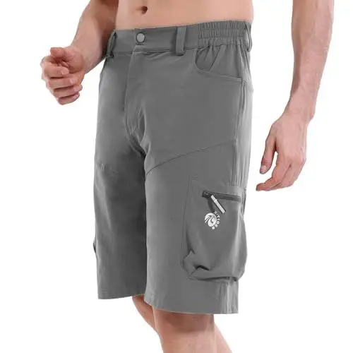 Produktbild: X-TIGER MTB Hose Herren Kurz Mountainbike Hose Fahrradhose Herren MTB Arbeitshosen Outdoor Sport Radhose Herren Kurz MTB Bike Shorts