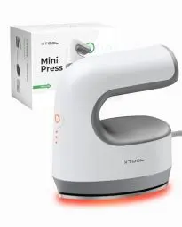 Produktbild: xTool Mini Hitzepresse - Ultraleichte tragbare kleine Hitzepresse mit 200K NTC schnellerem Aufheizen & 4-Schicht-Schutz, Mini Bügeleisen für Basteln, T-Shirts, Schuhe, Hüte, DIY Heißtransferprojekte