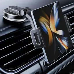 Produktbild: xuenair iPad Autohalterung, (360° drehbar & Fester Halt) Universal Z Fold Autohalterung Armaturenbrett für iPad Mini Pro Air Z Fold 5 4 iPhone Samsung und mehr 4