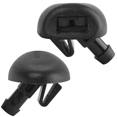 Produktbild: XUKEY 2 Stück Scheibenwaschdüse für Peugeot 206CC 206SW 206 206+ Citroën, 6438J2 6438E6 6438AV 6438W2 6438Z1 Auto Frontscheibenwaschdüsen Vorne Windschutzscheiben Spritzdüse Wischersprühdüsen