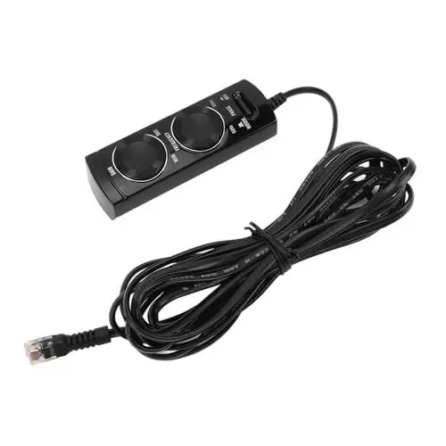 Produktbild: XUMIUZIY Kabelsteuerung für TS WX110A TS WX120A Auto Subwoofer, Auto Stereo Subwoofer Lautsprecher Steuerkabel mit Frequenzsteuerung, Phasenschalter und Betriebsanzeige