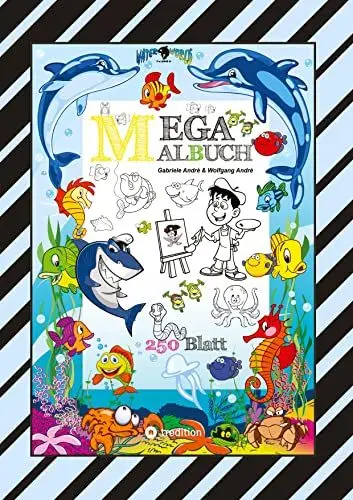 Produktbild: XXL MEGA MALBUCH - SUMMERTIME - FERIENSPASS - WASSERWELT - LUSTIGE MOTIVE - SOMMERPAUSE - HOLIDAY - REISEN: SUMMERTIME