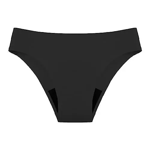 Produktbild: XYYYHTL Teenager Mädchen Perioden Bikinihose-Damen Bikini Auslaufsichere Menstruations Badehose Periodenunterwäsche Saugstark Menstruation Unterhosen Damen Periode Bikinihose Damen Badeshorts