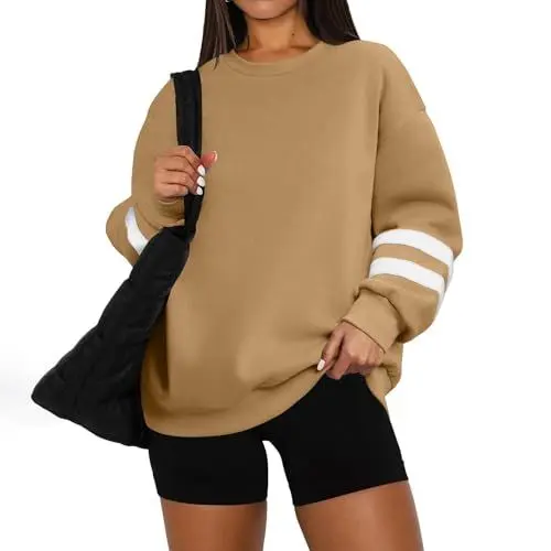 Produktbild: Y2K Clothes Rollkragenpullover Damen Schwarz Damenpullover Langarm Winter Body Damen Langarm Damen Sweater Damen Cordjacke Damen Sweatshirt Baumwolle Tunika Damen Langarm Braun 2XL