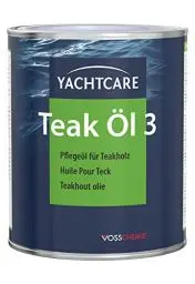 Produktbild: Yachtcare Teaköl 1L - Hochwertiges Holzöl mit UV-Schutz für Teakholz im Außenbereich, pflegt und schützt gegen Wetter und Vergrauung, ideal für Boote und Gärten