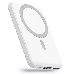 Produktbild: YAGOPAL MagSafe PowerBank 10000mAh Wireless Power Bank Magnetische 22.5W PD Schnelles Laden mit LED-Display und USB-C Ladekabel Akkupack für iPhone 16/15/14/13/12/Mini/Pro/Pro Max