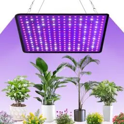 Produktbild: YAHAMOO Neueste YE1000 LED Grow Lampe, Pflanzenlampe LED Vollspektrum mit UV IR, Pflanzenlampen LED Grow Lampe Blüte für Gewächshaus und Zimmerpflanzen Gemüse und Blumenanbau (60x60cm)