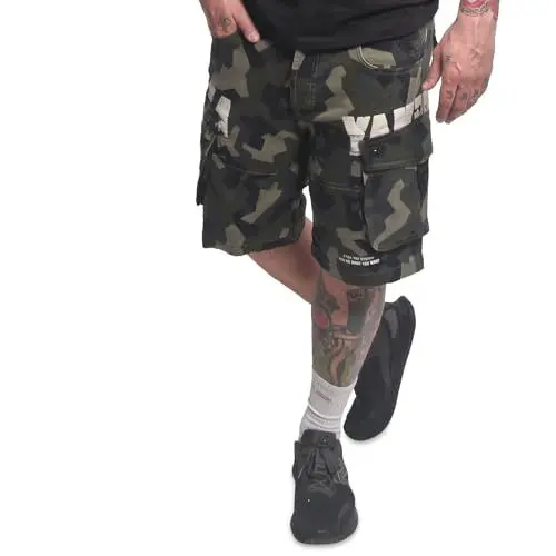 Produktbild: Yakuza Herren Bump Cargo Shorts, Camouflage, 36W