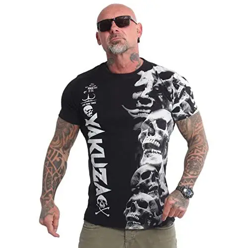 Produktbild: Yakuza Herren Graveyard T-Shirt, Schwarz, 3XL