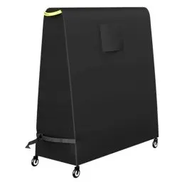 Produktbild: YALYAYA Abdeckung für Tischtennisplatte Wasserdicht Schutz Winddicht,UV-Beständiges Schwerlast 600D Oxford Gewebe Tischtennisplatte Schutzhülle für Outdoor/Indoor/Garten (165 X70X185cm) Schwar