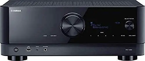 Produktbild: Yamaha AV-Receiver RX-V6A schwarz – Netzwerk-Receiver mit Dolby Atmos Height Virtualizer, Gaming spezifischen Funktionen und Voice Control Systemen – Allround-Talent mit 7.2 Kanälen