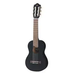 Produktbild: Yamaha Acoustic Guitalele, GL1 - Ein Hybrid aus Gitarre und Ukulele (70 cm) mit 6 Saiten (3 Nylon / 3 Metall umsponnen, allgemein als Nylonsaitensatz bekannt) und passender Yamaha Gig Bag - Schwarz