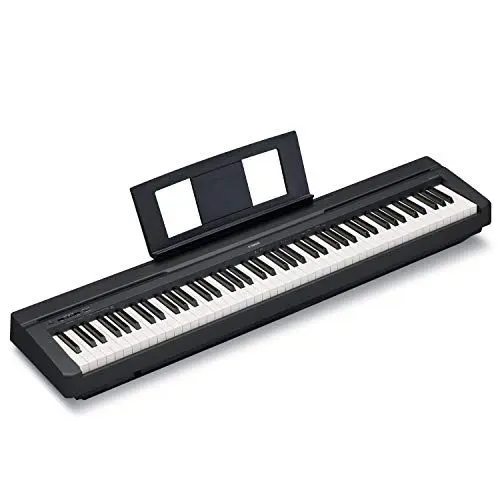 Produktbild: Yamaha Digital Piano P-45B, schwarz – Elektronisches Klavier für Einsteiger für authentisches Klavierspielen – Kompaktes & leicht zu bedienendes Digital Piano