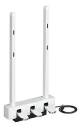 Produktbild: Yamaha LP-1WH Pedaleinheit, weiß – Transportable Pedale für das Yamaha P-125 & das P-121 Digital Piano – 1 x 3 Pedale