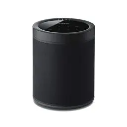 Produktbild: Yamaha MusicCast 20 Soundbox (Kabelloser 2 Wege Netzwerk-Lautsprecher zum Musikstreaming ohne Grenzen – Multiroom WLAN-Speaker kompatibel mit Amazon Alexa) schwarz