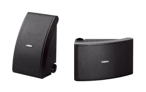 Produktbild: Yamaha NS-AW592 2-Wege Außenlautsprecher (150 Watt, 88 dB) 1 Paar schwarz