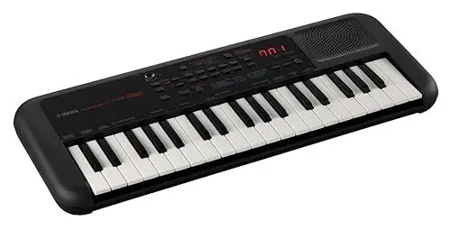 Produktbild: Yamaha PSS-A50 Keyboard, schwarz – Transportables mit großartigem Sound und tollen Effekten – Leichtes mit USB-MIDI Verbindung -Kopfhöreranschluss