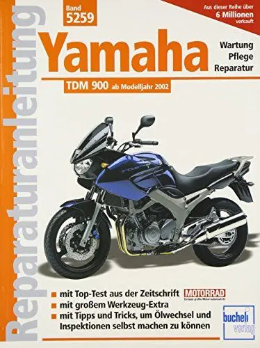 Produktbild: Yamaha TDM 900 (Reparaturanleitungen)