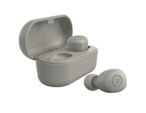 Produktbild: Yamaha TW-E3B Bluetooth-Kopfhörer – Kabellose In-Ear-Kopfhörer in Grün – 6 Stunden Wiedergabezeit mit einer Ladung – Wasserdicht (IPX5 Zertifizierung) – Inkl. Ladecase