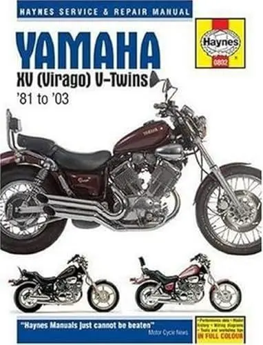 Produktbild: Yamaha XV (Virago) V-Twins 1981 to 2003 (Service & repair manuals)