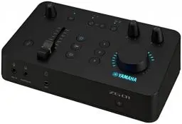 Produktbild: Yamaha ZG01 Game-Streaming Audiomixer – Hochauflösende USB-Audioaufnahme und -wiedergabe – Für Windows, Mac, iOS und Android – In Schwarz