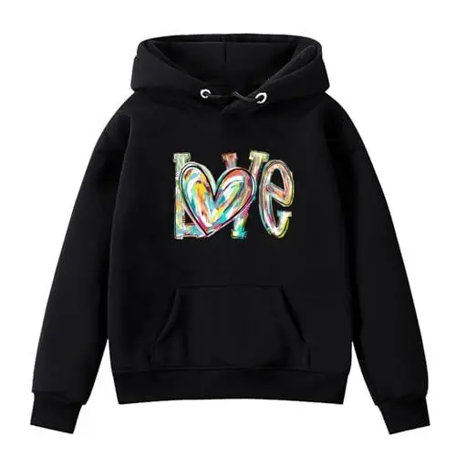 Produktbild: YANFJHV Baby Anzug Hochzeit Letter Print Überwurf Seil Kapuzenpullover Gepolsterte (Black, 12-18 Months)