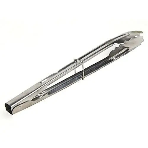 Produktbild: YANFJHV Utensil Küche Kochen BBQ Bar Edelstahlzange Salatzange Servieren von Speisen Küche, Esszimmer & Bar Zuckerzange Feuerzangenbowle Groß (As shown, One Size)