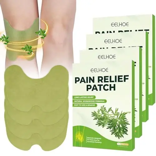 Produktbild: YANGUN 40 Stück Pain Relief Patch, Knie Schmerzlinderungs Patch, Schmerzlinderung Patch Wärmepflaster Patch, Moxibustion Schmerzlinderungspflaster, Knieschmerzlinderung für Knie, Nacken Muskelkater