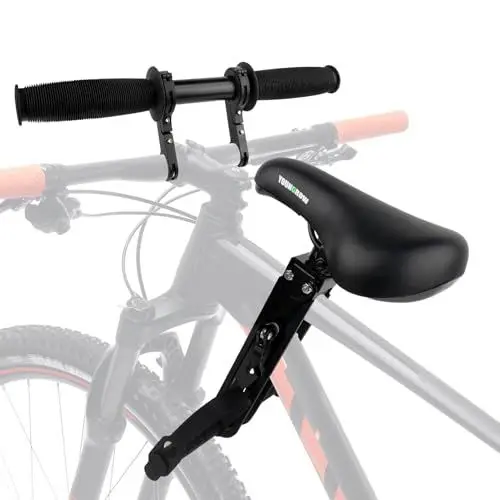 Produktbild: YANGUN Fahrradsitz Kinder Vorne, Vorne Kinder Fahrradsitz, Kindersitz Fahrrad Vorne mit Lenkerbefestigung, Vorne Montierter Kinder-Fahrradsitz für Kinder im Alter von 2-5 Jahren