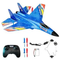 Produktbild: YANGUN Rc Flugzeug SU37, Ferngesteuertes Flugzeug 2.4 GHZ 2 Kanal, Modellflugzeug Ferngesteuert mit Gyroskop System, RC Flugzeug RTF für Anfänger, Kinder und Erwachsene Flugzeug