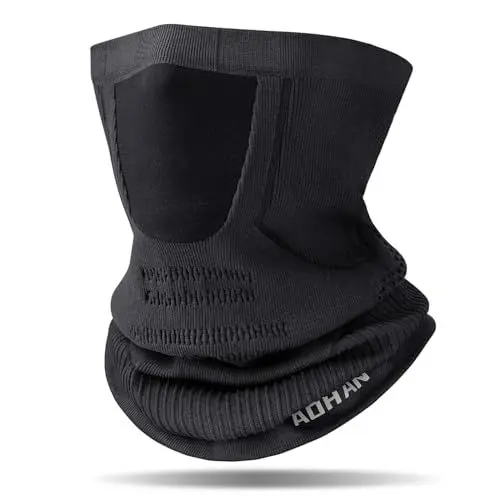 Produktbild: YANIKY Schlauchschal Ski Gesichtsschutz Mundschutz Halstuch Herren Damen, Atmungsaktiv Elastisch Gesichtsmaske Fahrrad Schal Winddicht Motorrad Bandana Nackenwärmer Sport Laufschal